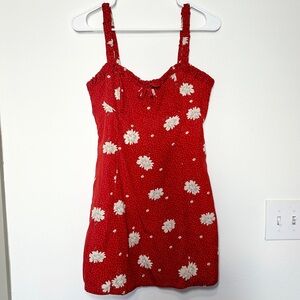 MAHINA • Sweetheart Mini Floral Dress